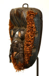 Dan Ngere Cubist Wood Mask