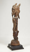 Fine Baule Wood Carved Male Spirit Spouse  Blolo Bian