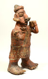 Tall Pre-Columbian Nayarit Polychrome Standing Female