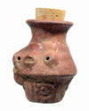 Mayan Pottery Human Headed Poison Pot
