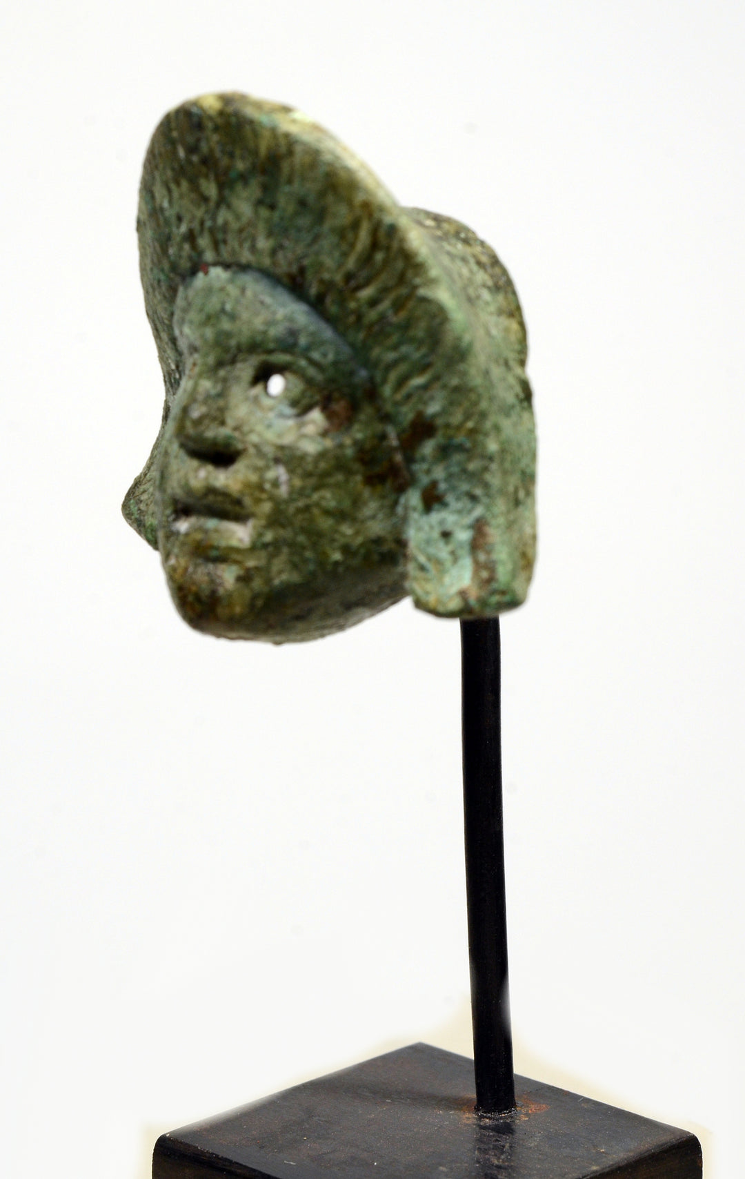 Roman Bronze Theater Mask Applique