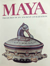 Mayan Polychrome Pottery Ritual Cylinder with Inscription