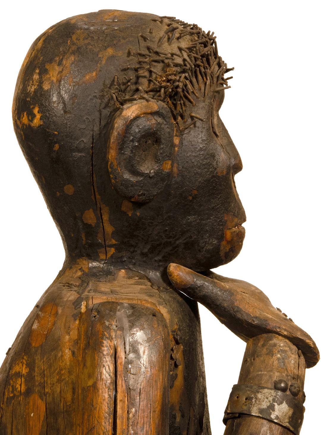 Sukuma (possibly Nyamwezi) Large Standing Mabinda Figure