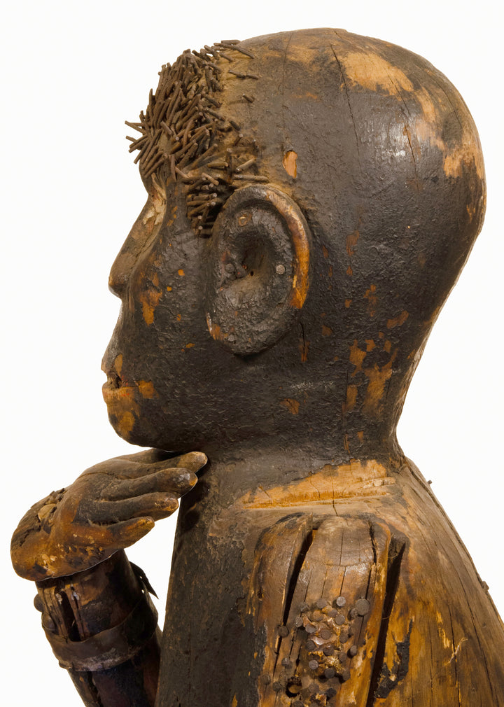 Sukuma (possibly Nyamwezi) Large Standing Mabinda Figure