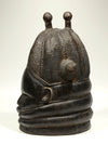 African Mende Sande Society Bundu Helmet Mask
