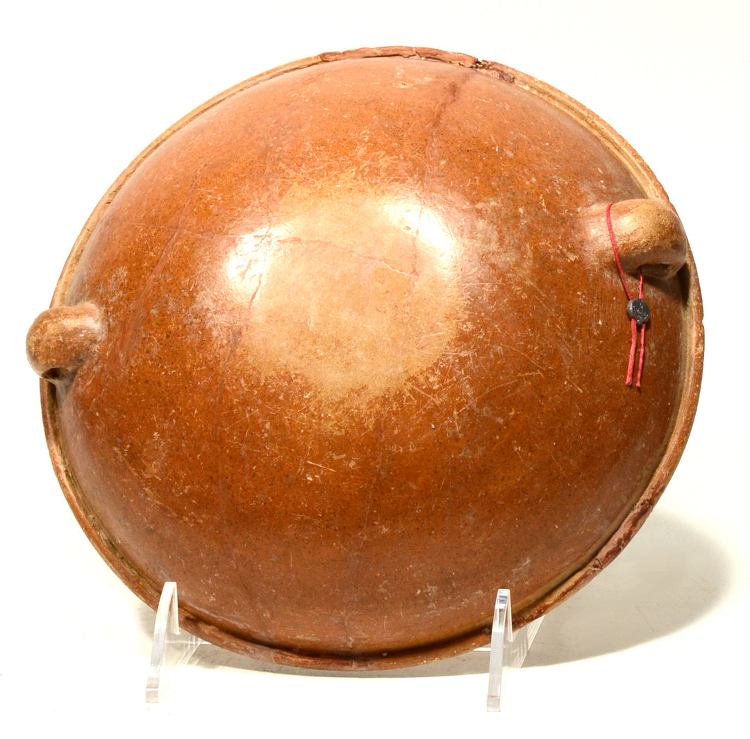 Cypriot Pottery Utilitarian Bowl with Export Seal