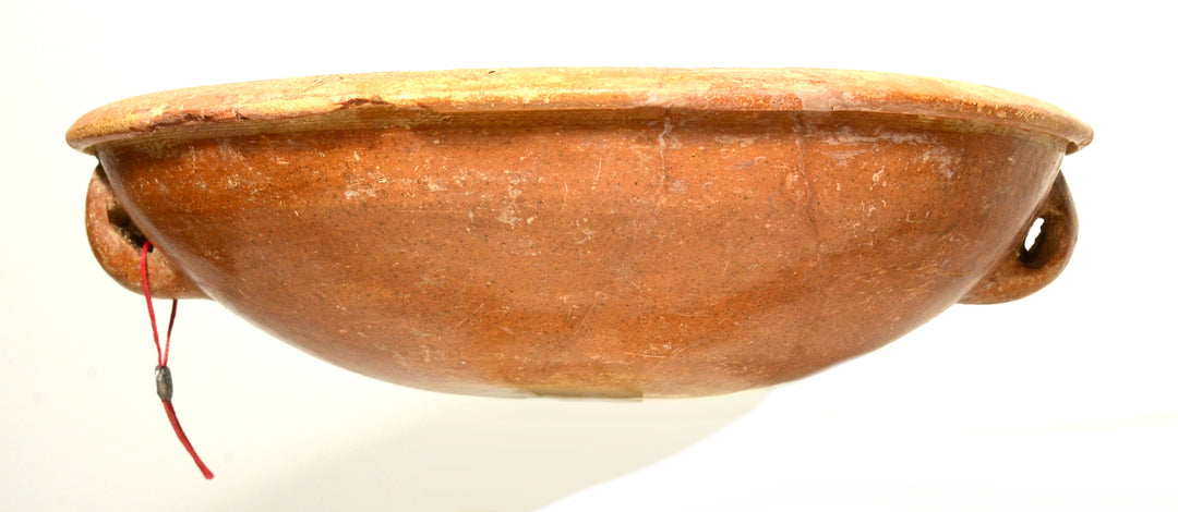 Cypriot Pottery Utilitarian Bowl with Export Seal