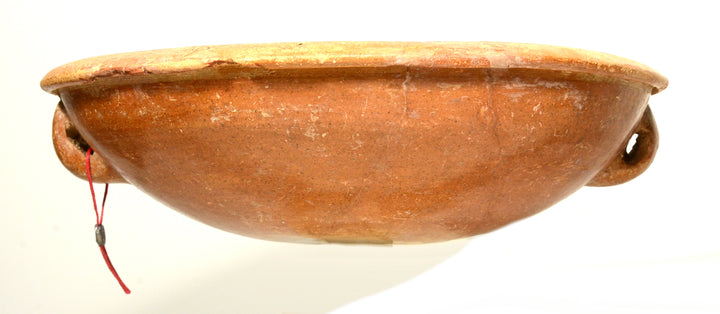Cypriot Pottery Utilitarian Bowl with Export Seal