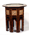 Ottoman Octagonal Inlaid Wood and Mother of Pear Table