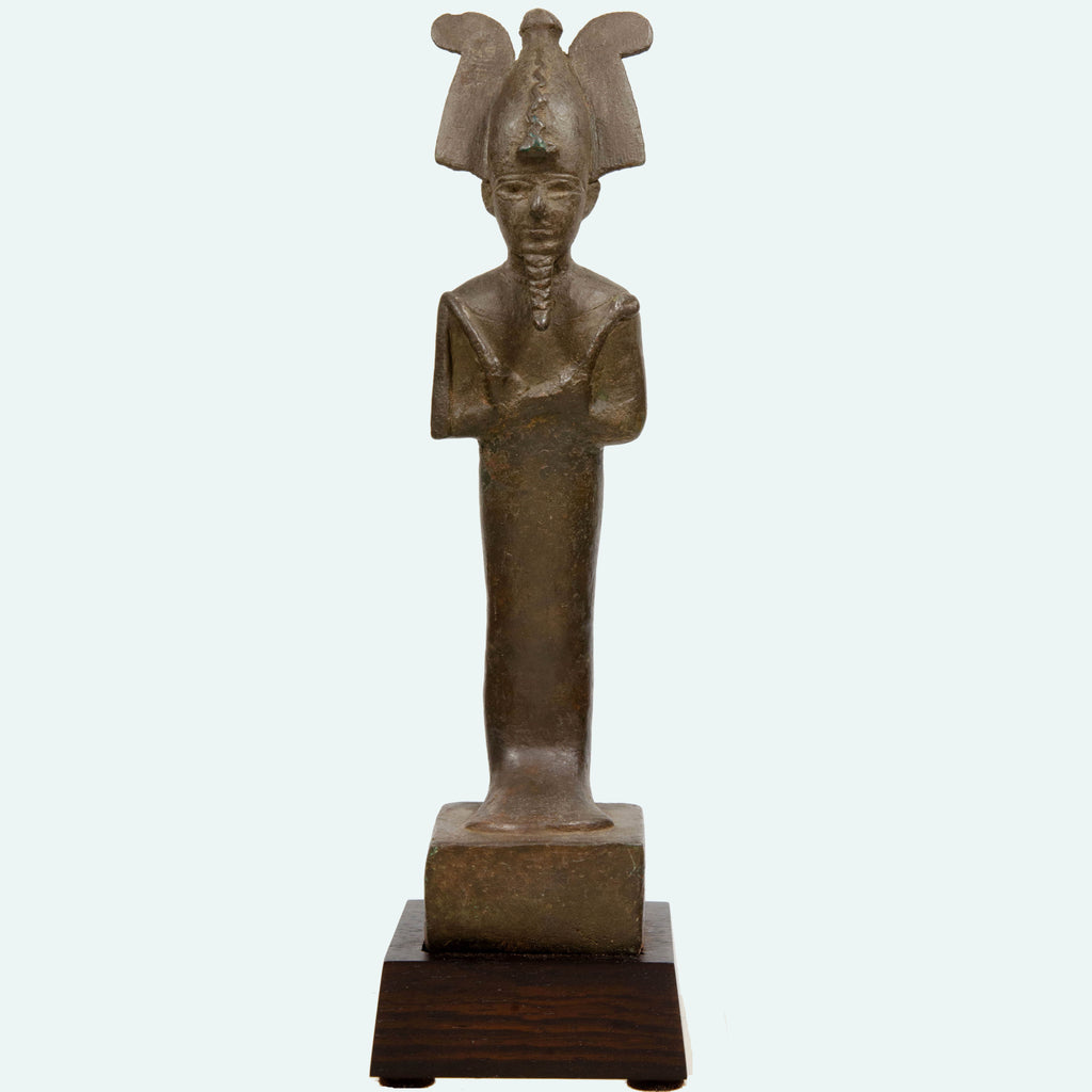 Sizeable Ancient Egyptian Bronze Osiris