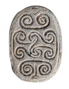 Egyptian Tan Glaze Steatite Design Scarab
