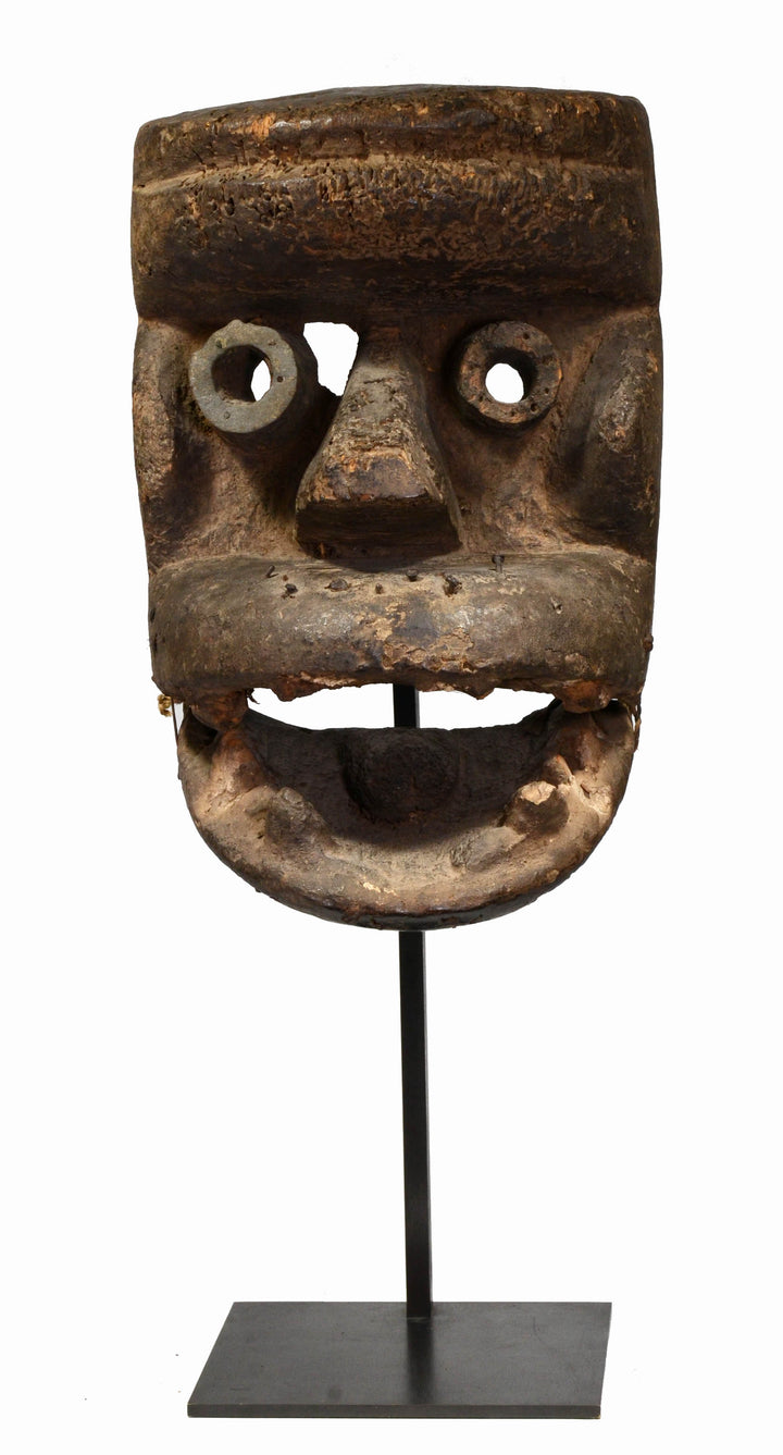 African Dan Kran Wood Carved Mask