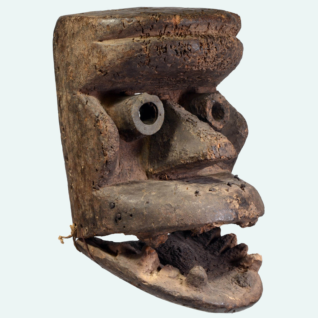 African Dan Kran Wood Carved Mask