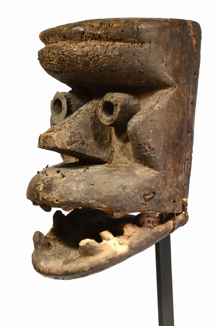 African Dan Kran Wood Carved Mask