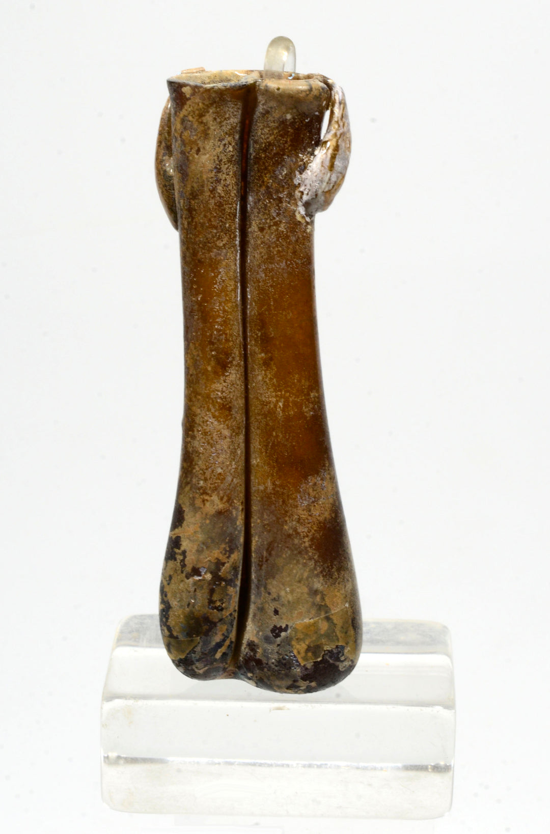 Roman Glass Double Unguent (Cosmetic Bottle)