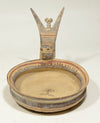 Daunian Pottery Kyathos with Creature on Handle