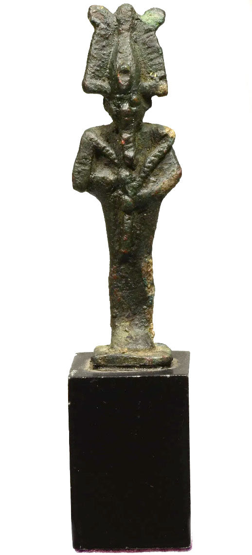 Ancient Egyptian Bronze God Osiris