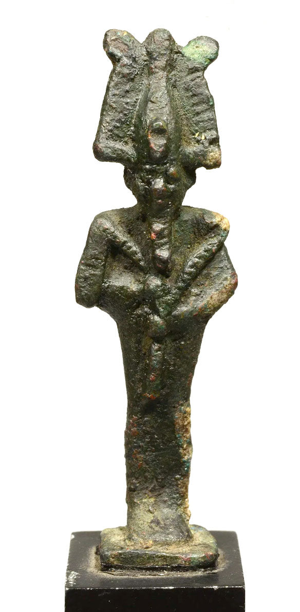 Ancient Egyptian Bronze God Osiris