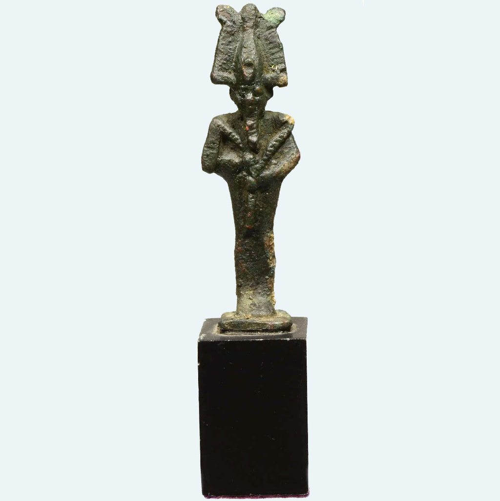Ancient Egyptian Bronze God Osiris