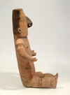 Large Quimbaya Pottery Seated Female Retablo
