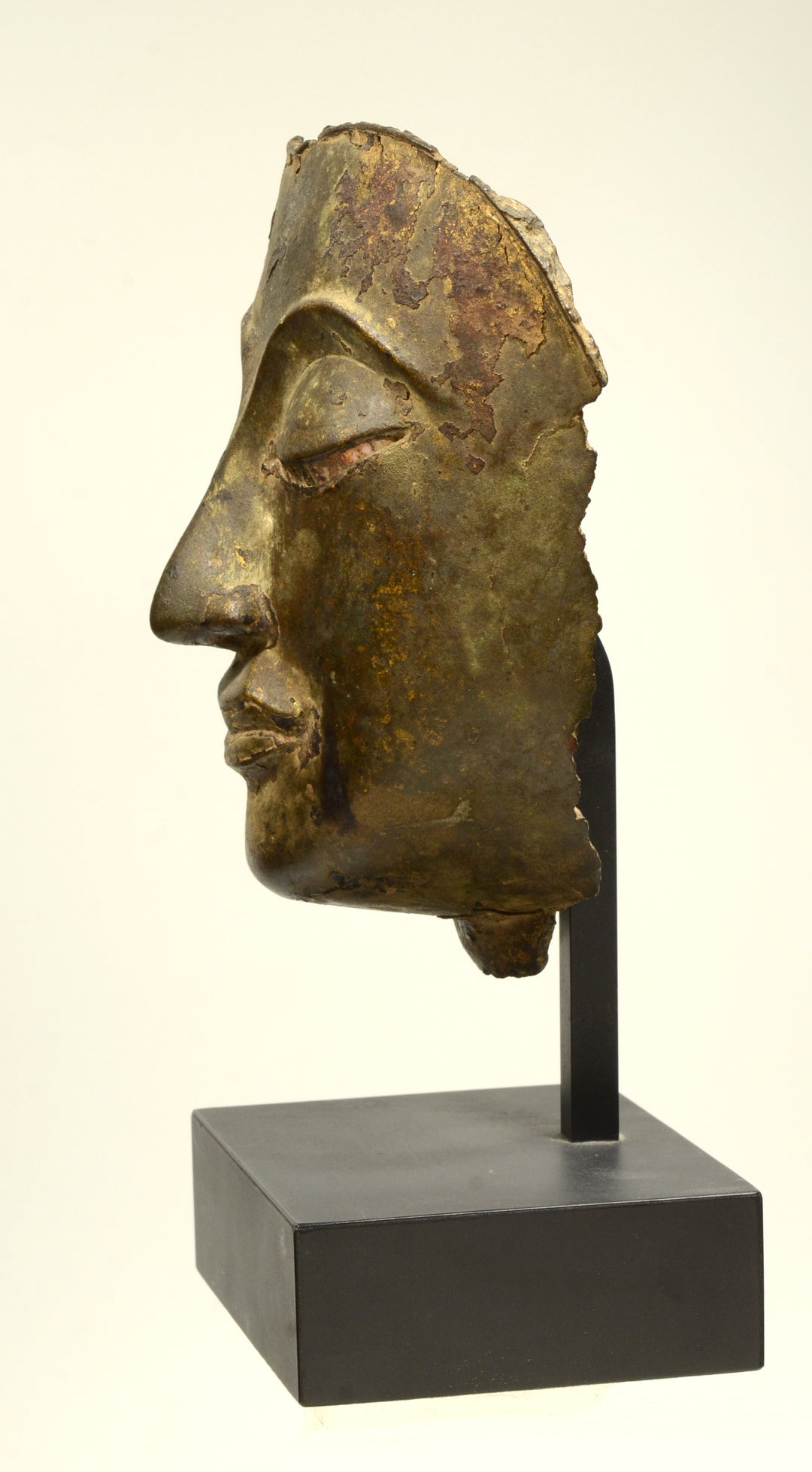 Thai Ayuthia Bronze Head of Buddha