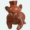 Colima Pottery Seated Dog Vessel