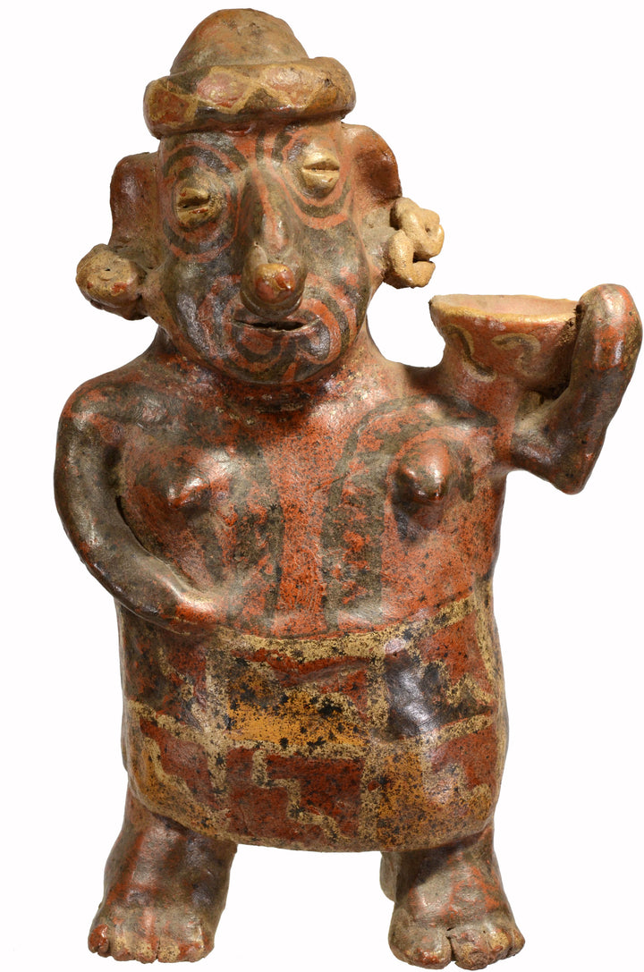 Pre-Columbian Nayarit Pottery Male and Female Couple (2)