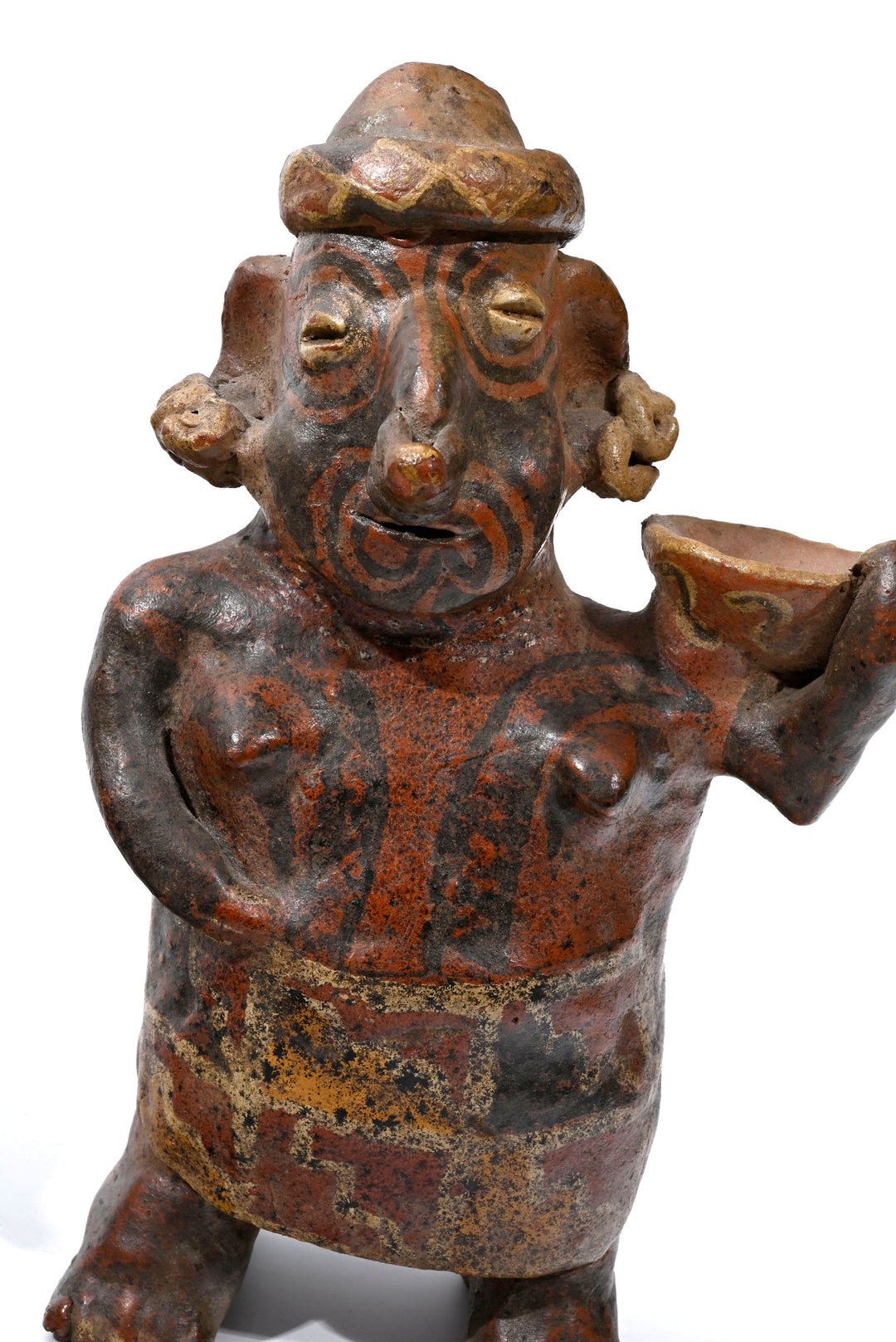 Pre-Columbian Nayarit Pottery Male and Female Couple (2)
