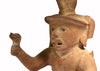 Veracruz Pottery Standing Priest holding Rattle