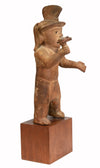 Veracruz Pottery Standing Priest holding Rattle