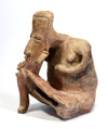 Pre Columbian Jalisco Seated Female Thinker