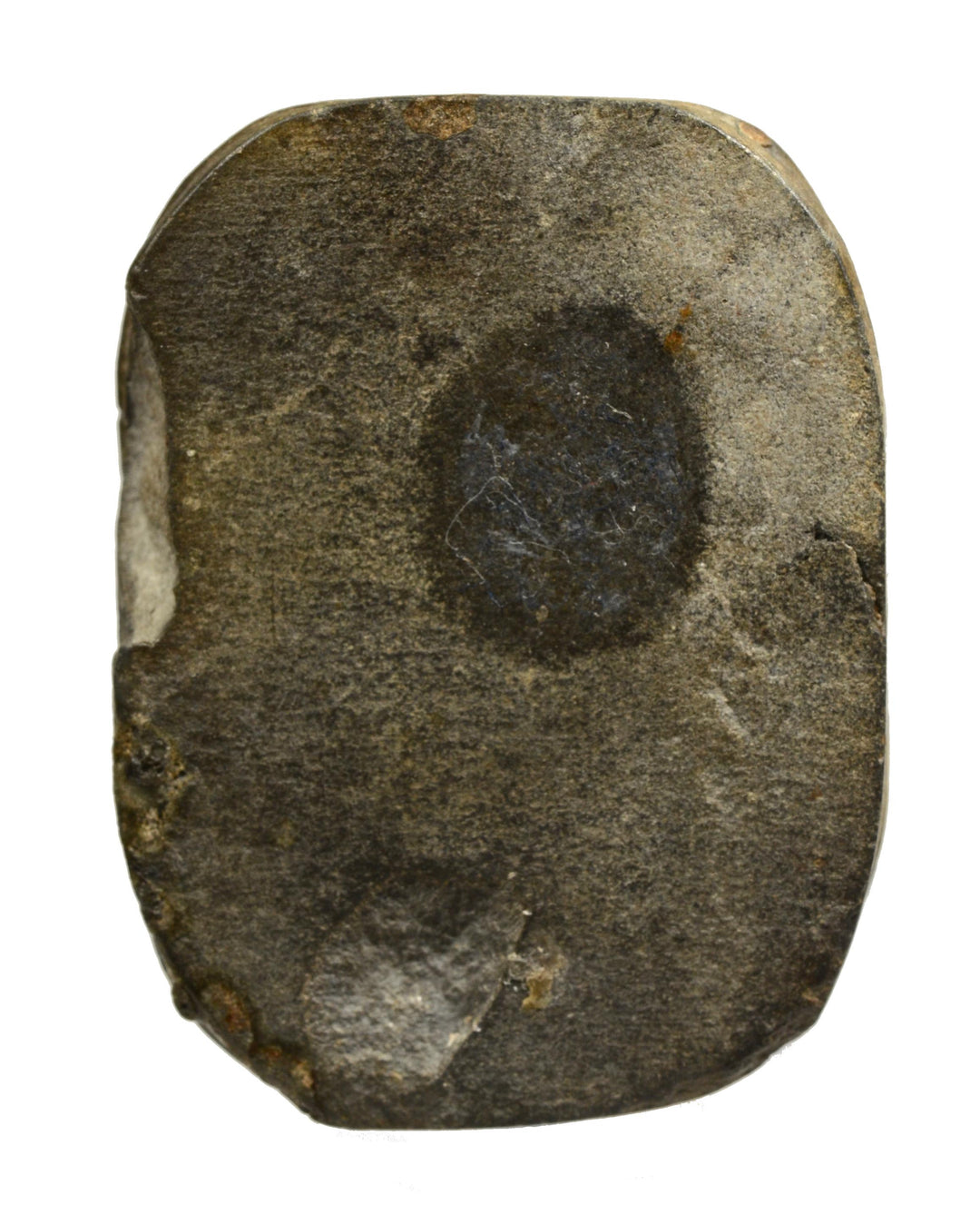 Ancient Egyptian Green Schist Stone Heart Scarab