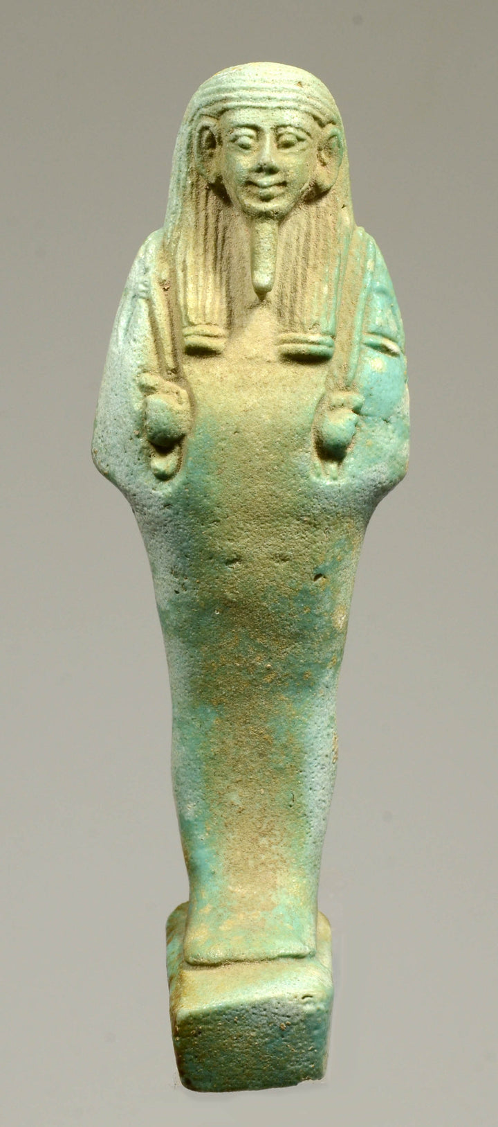 Ancient Egyptian Faience Ushabti Servant Figure