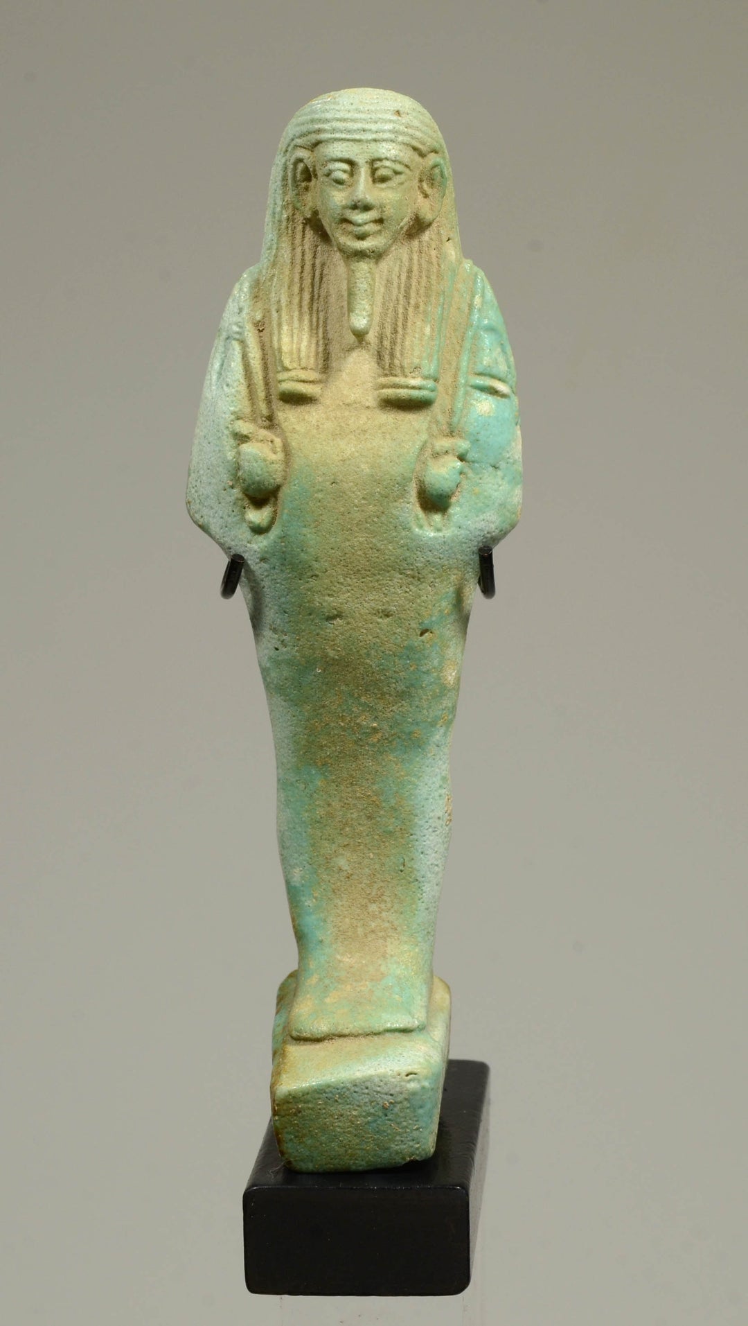 Ancient Egyptian Faience Ushabti Servant Figure