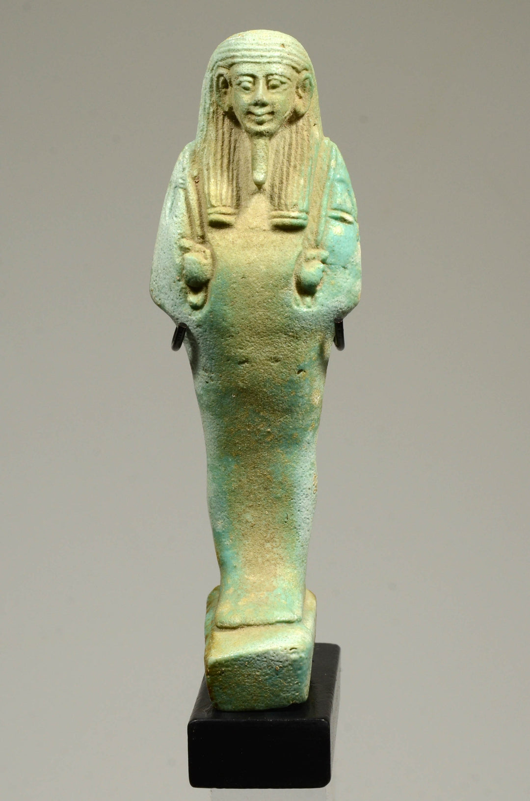 Ancient Egyptian Faience Ushabti Servant Figure