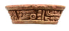 Mayan Pottery Offering Bowl with Hieroglyphic Inscription