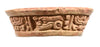 Mayan Pottery Offering Bowl with Hieroglyphic Inscription