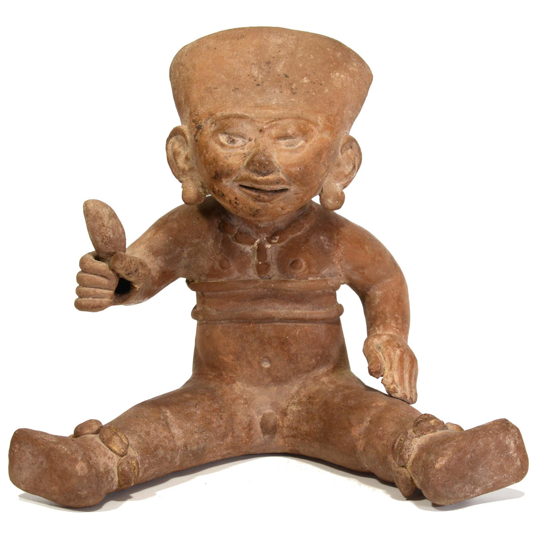 Published Veracruz Seated Sonriente with Rattle