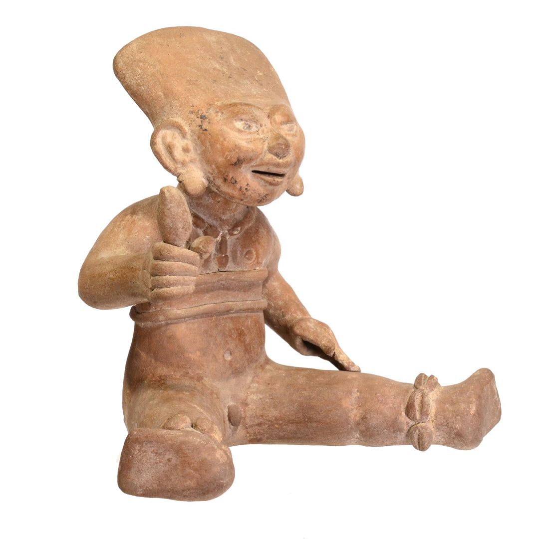 Published Veracruz Seated Sonriente with Rattle