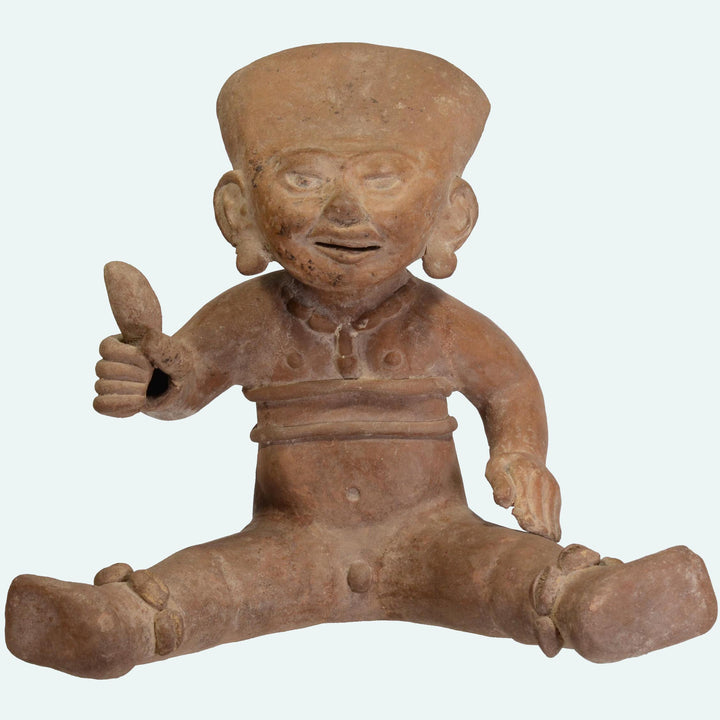 Published Veracruz Seated Sonriente with Rattle