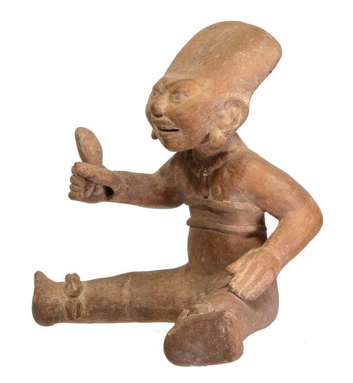 Published Veracruz Seated Sonriente with Rattle