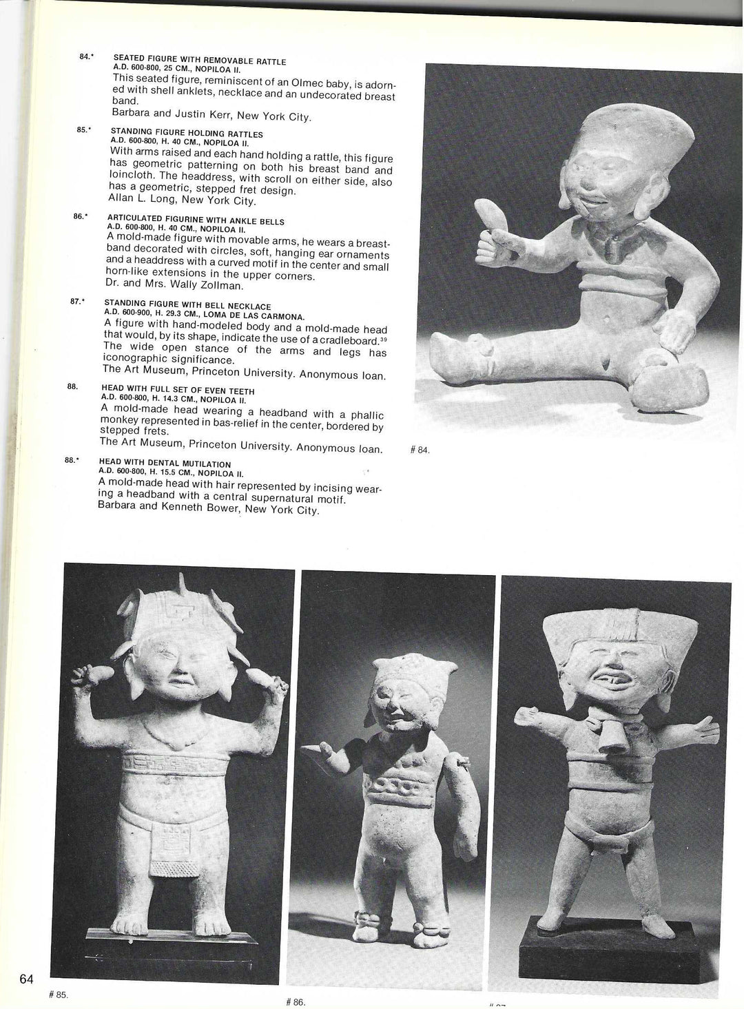 Published Veracruz Seated Sonriente with Rattle