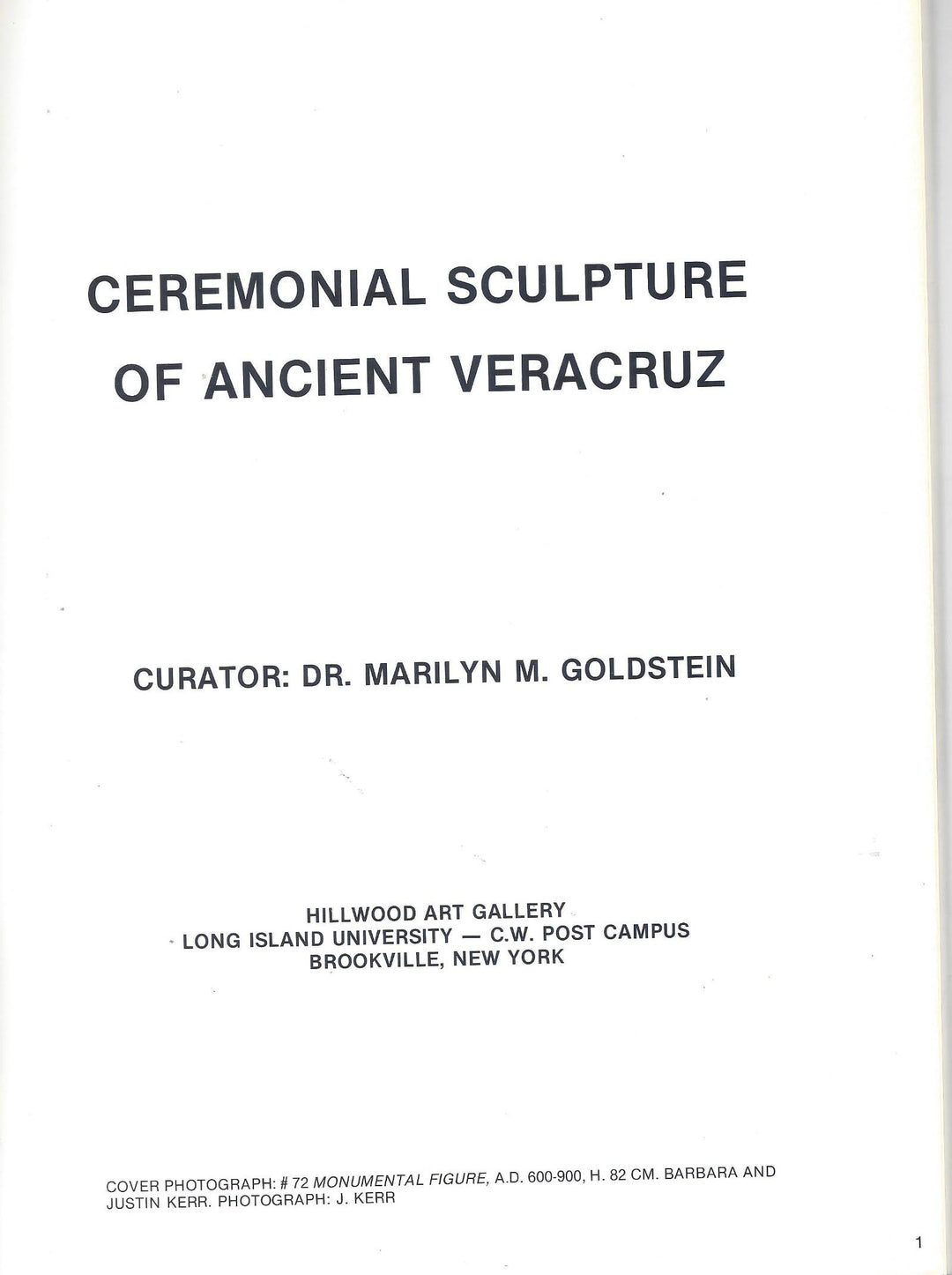 Published Veracruz Seated Sonriente with Rattle
