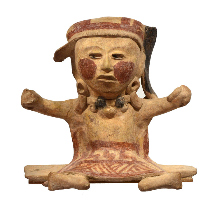 Veracruz Remojadas Ceramic Swing Figure Whistle