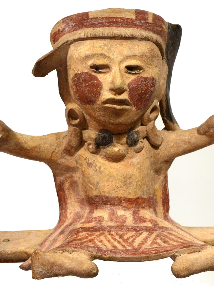 Veracruz Remojadas Ceramic Swing Figure Whistle