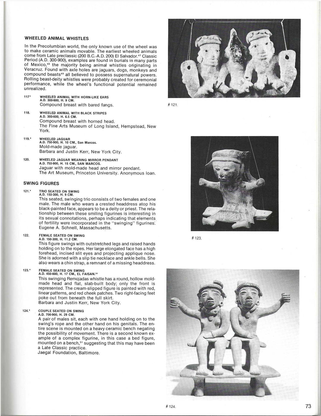 Veracruz Remojadas Ceramic Swing Figure Whistle
