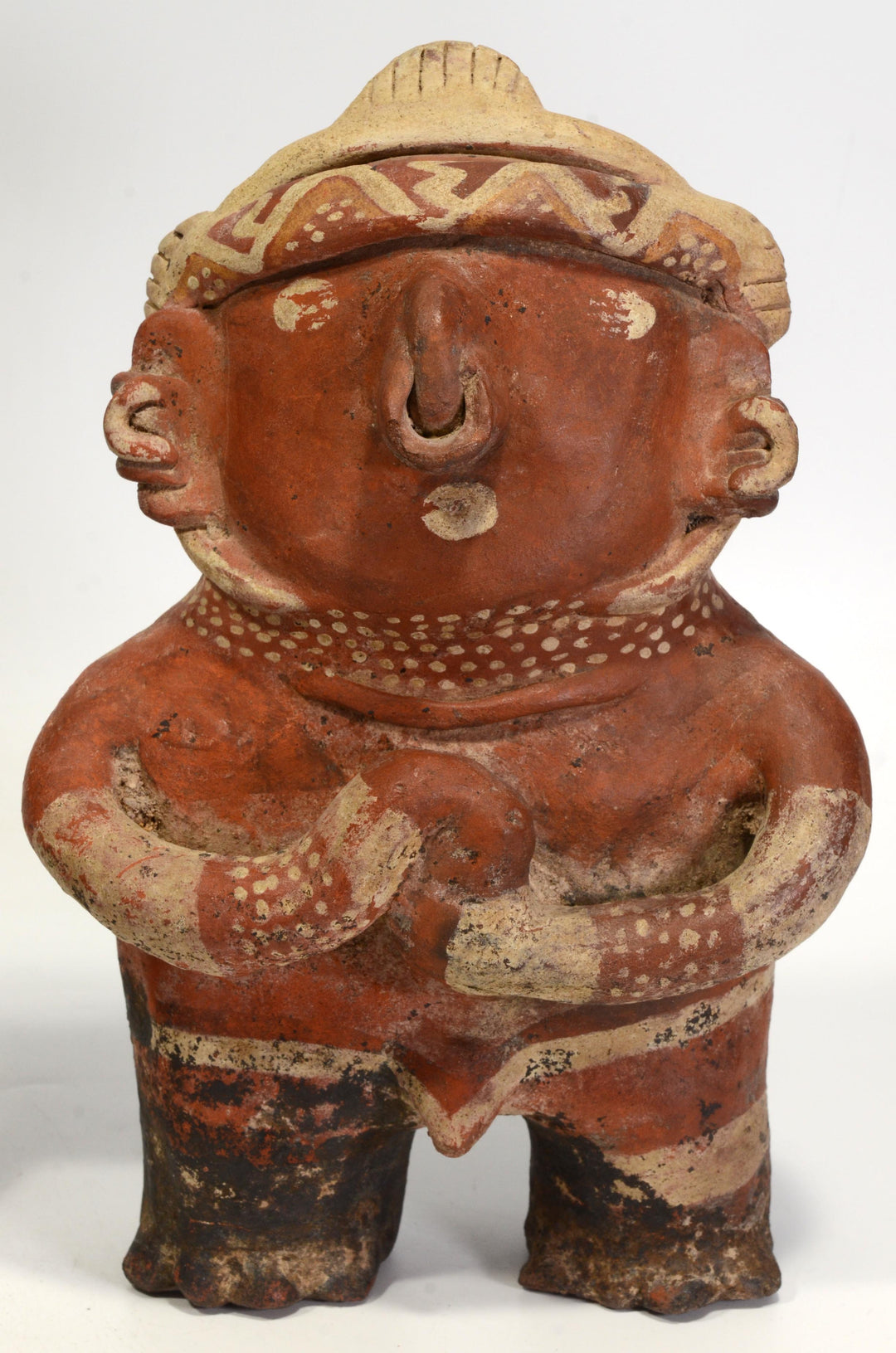 Pre-Columbian Nayarit Abstracted Pottery Male and Female Couple (2)