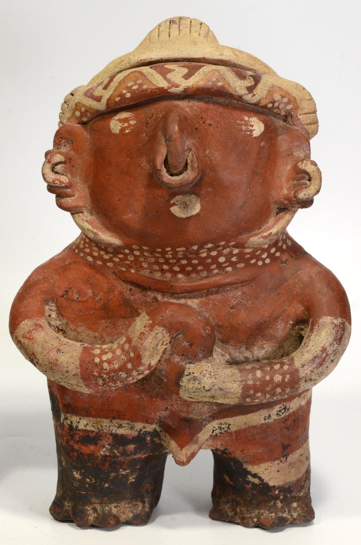 Pre-Columbian Nayarit Abstracted Pottery Male and Female Couple (2)