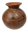 Panamanian Pottery Negative Resist Olla Vessel