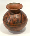 Panamanian Pottery Negative Resist Olla Vessel